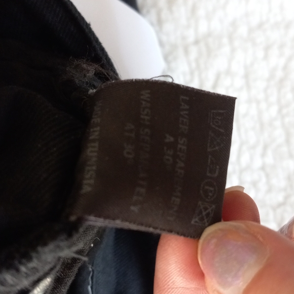 Isabel Marant Black Tie Front Pants Size 2 - Picture 9 of 14